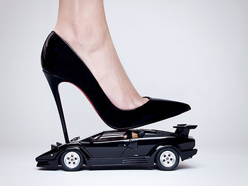Copy of Tyler Shields, ' Lamborghini High Heel', 2015 - The Provocateur Gallery