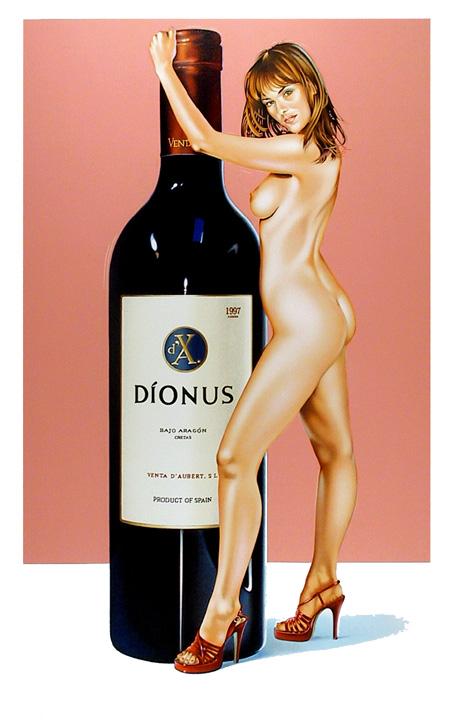 Mel Ramos, 'Dionus', 2002 - The Provocateur Gallery